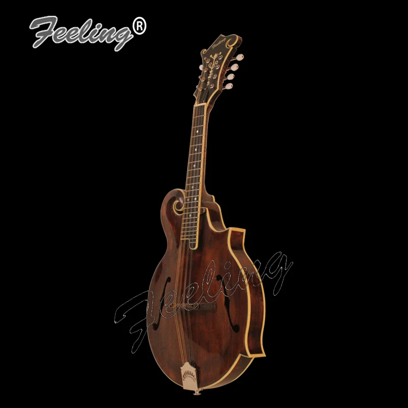 Mandola L5 верх из твердой ели/задняя Дека из огненного клена& борта/мандолин