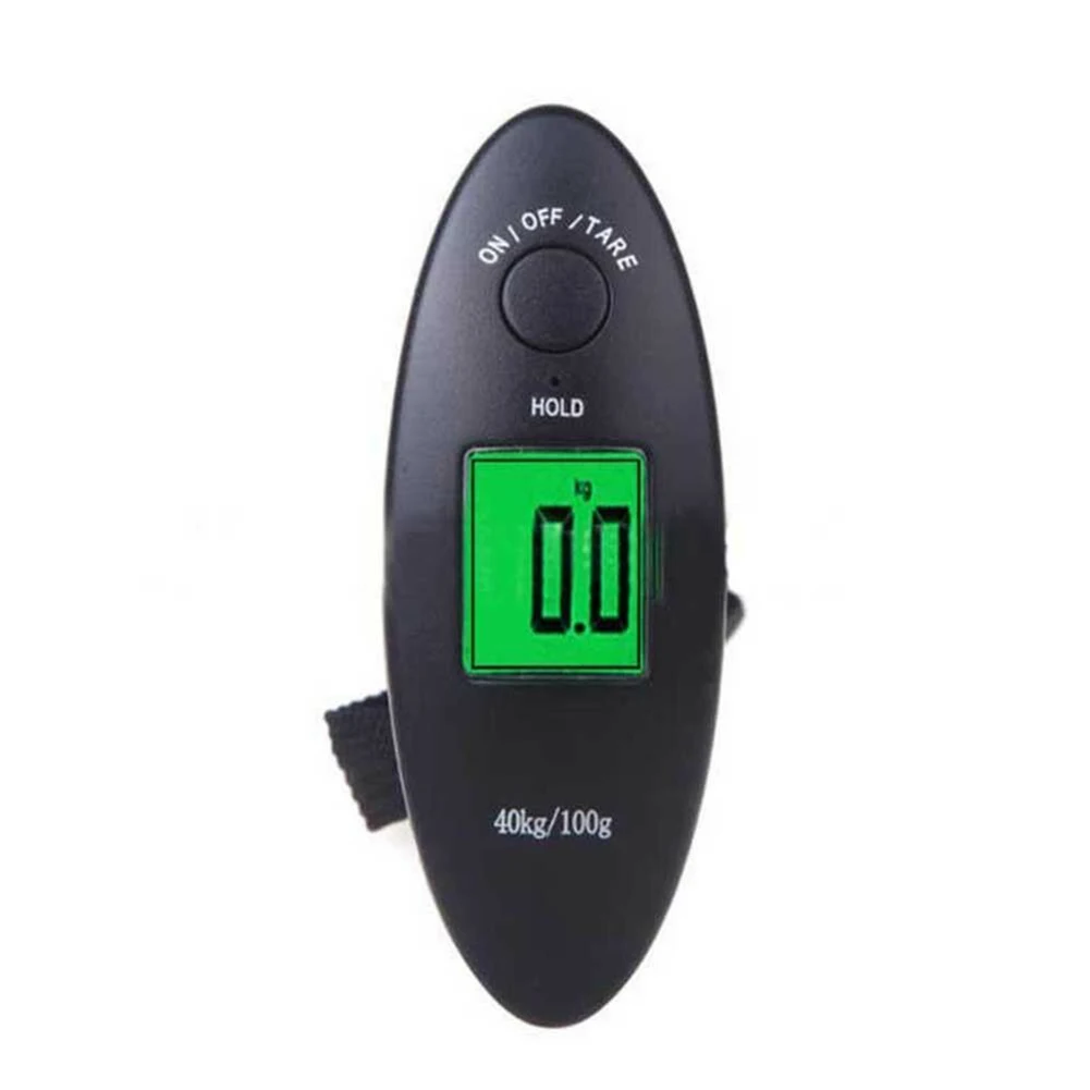40 кг/100 г точные Мини цифровые весы электронные весы для багажа lcd портативные карманные дорожные весы для багажа с ремешком кухонный инструмент