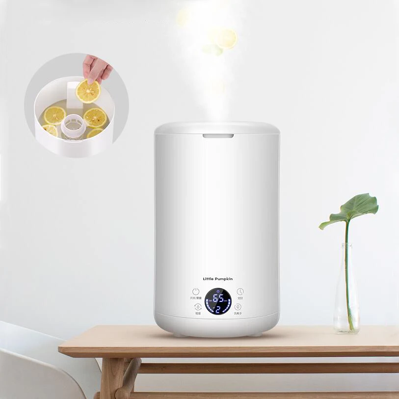 

Humidifier Air Purification High Capacity 3L Mute Touch Remote Control Timing Bedroom Pregnant Woman Diffuser