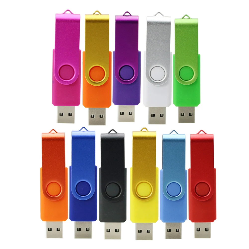 Wansenda вращения USB флеш накопитель 2 0 Pen drive 128 ГБ 64 32 16 8 4 флэш диск U диска|USB