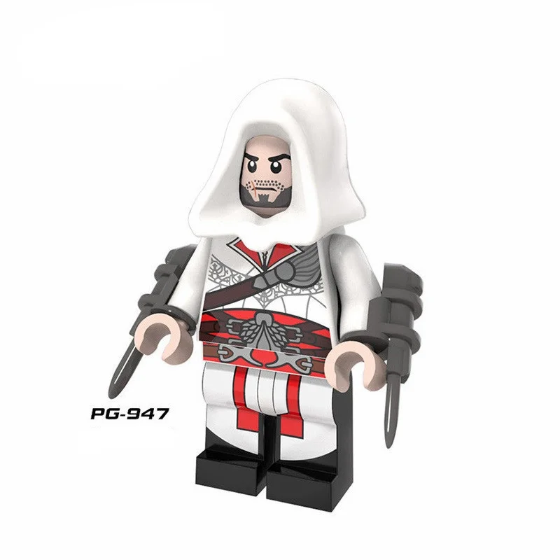 Legoings Pinnacle Assassin's Creed Series 8 Kenwei Флоранс Дорианс может подобрать части|Игровые