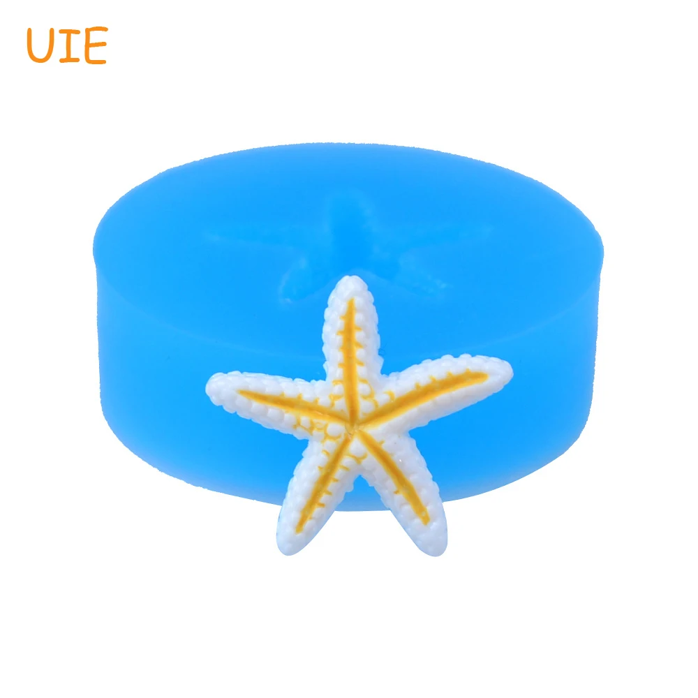 

DYL406U 16.5mm Starfish Silicone Mold - Fondant, Cupcake Topper, Cabochon Candy, Resin Jewelry Making, Icing, Pendant, Wax Mold