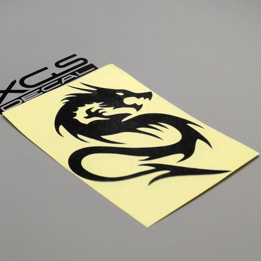

XGS DECAL Car decal funny sticker dragon symbol 15cm x10cm motorcycle car truck ebike vinyl stickers reflective stickers