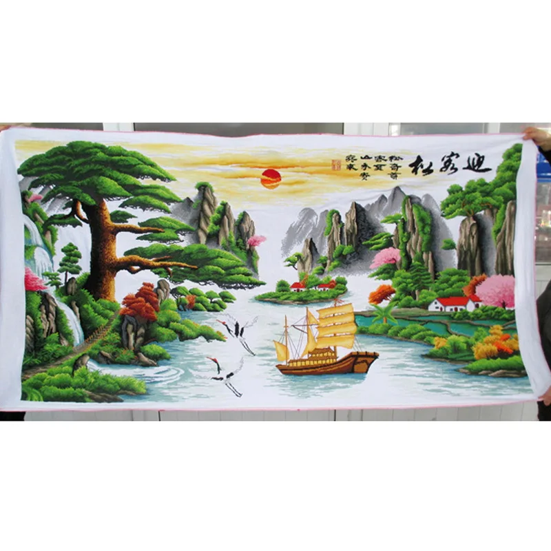 Вышивка крестиком/вышивка крестиком пейзаж Живопись/машинная вышивка красивый