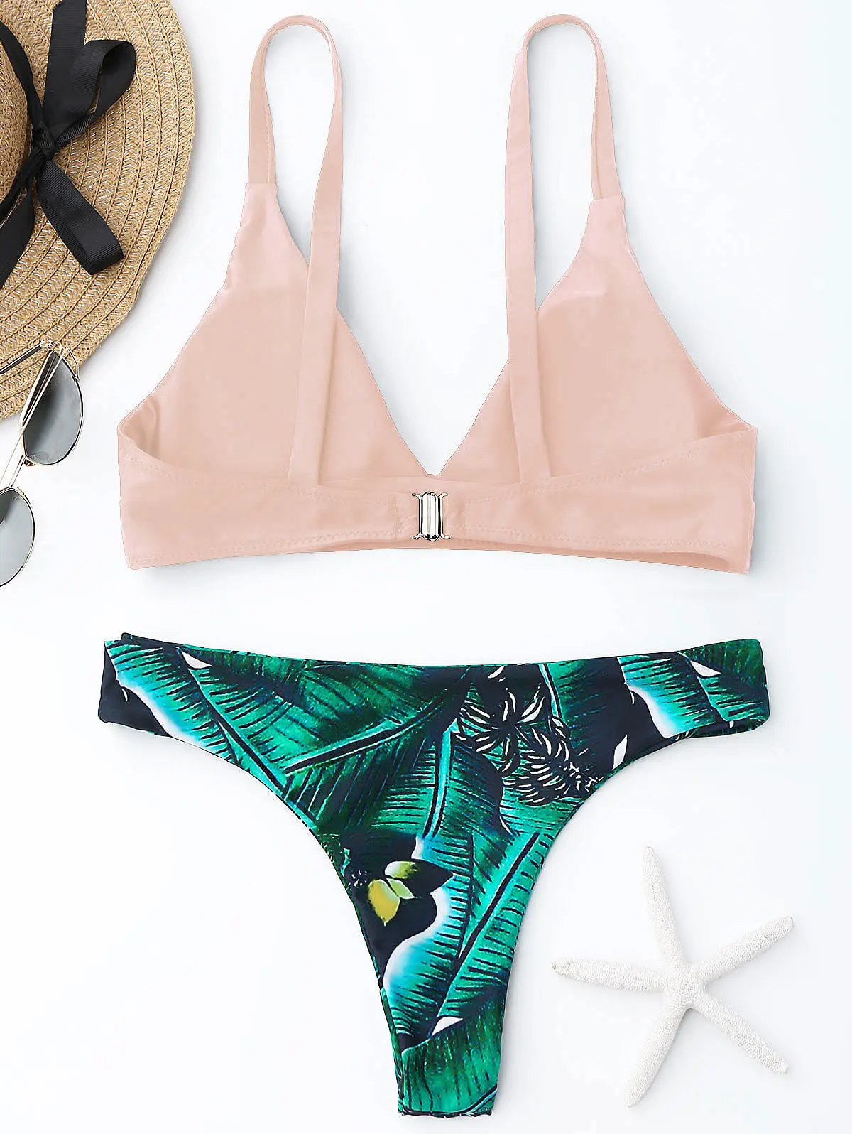 Женский купальник с цветочным принтом Evage pitaya maillot de bain femme Бразильское бикини
