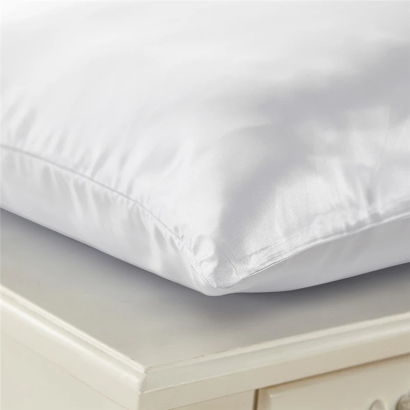 

2PCS 19 Momme Silk Pillow Case Multicolor Soft 100% Nature Mulberry Silk Pillowcase Health Home Stain Pillow Cover