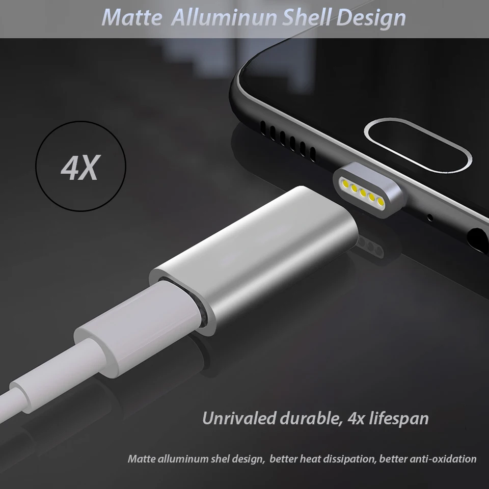 Micro USB Магнитный адаптер конвертер для samsung Xiaomi huawei смартфон аксессуар мини штекер