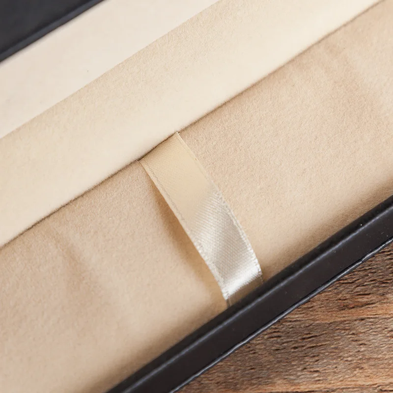 

2 PCS PU Leather Fountain Pen Box Pencil Case Retro High Grade Storage Fountain Pen Collector Organizer Gift Box