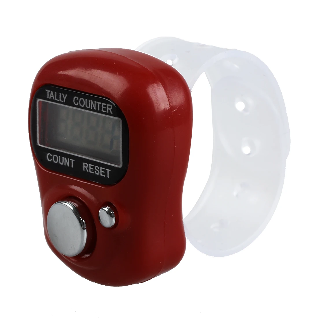 Useful Mini LCD Electronic Digital Display Finger Hand Tally Counter Counting Red |