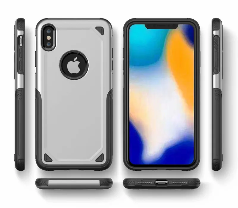 For Iphone 11 Pro XS Max XR Case Military Shockproof Hybrid PC TPU Armor Defend Cover 8 7 6 6s Plus Slim Rugged Coque | Мобильные