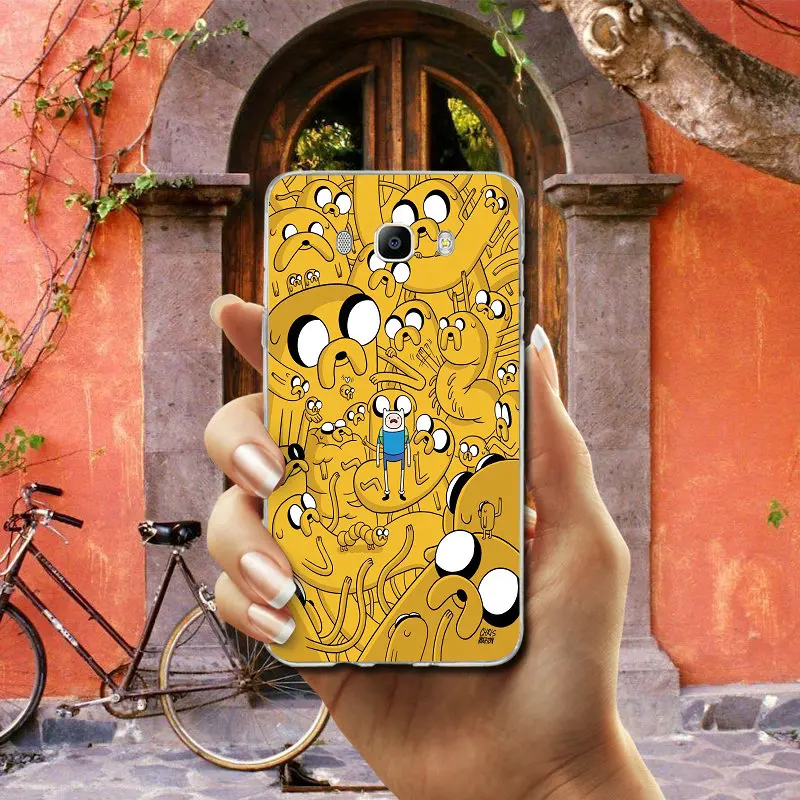 Adventure Time With Finn And Jak For Samsung Galaxy A3 A5 A7 J1 J2 J3 J4 J6 J5 J7 J8 2016 2017 2018 Shell Soft TPU Phone Cover | Мобильные