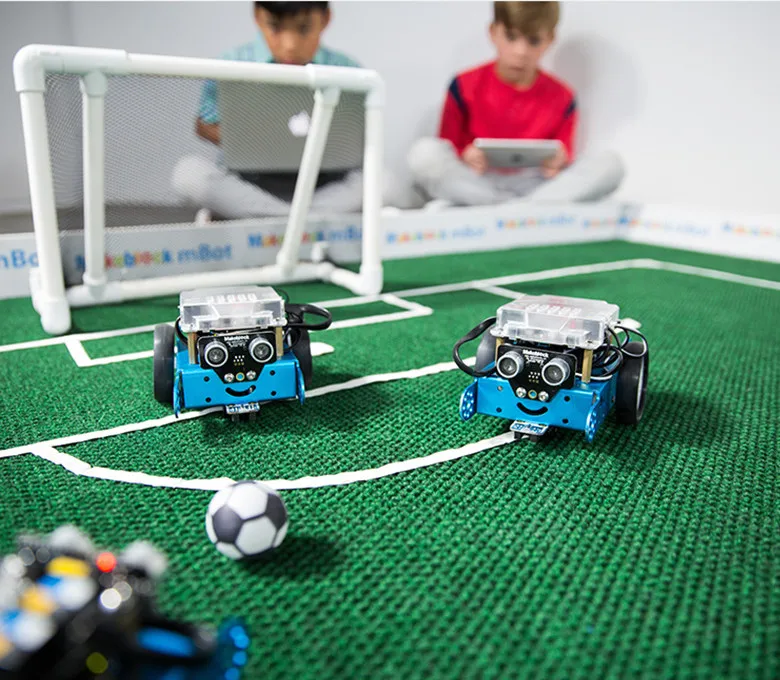 Программируемый Интеллектуальный Обучающий робот автомобиль DIY mBot совместимый с