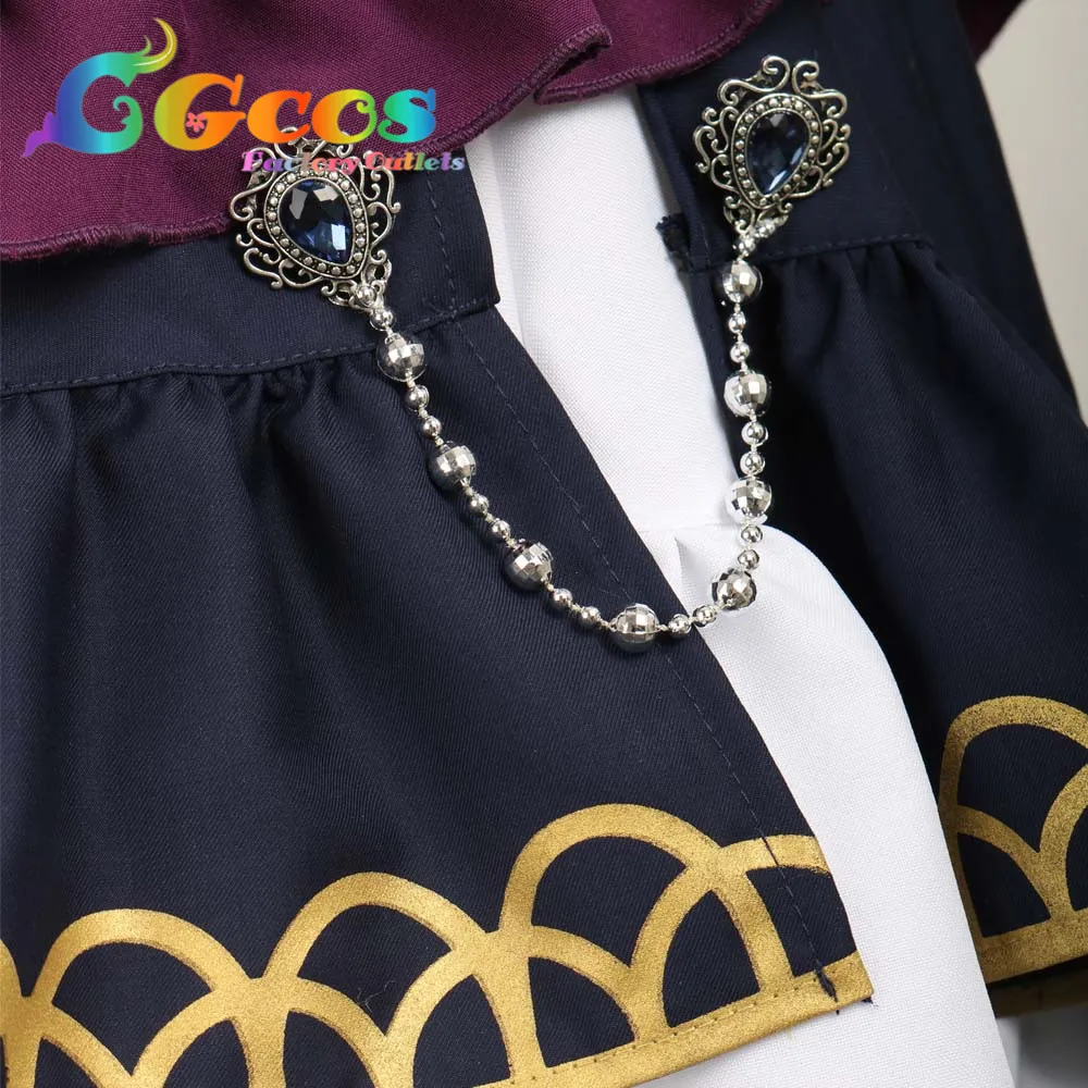 CGCOS Косплей Костюм COS BanG Dream! Черный крик Roselia Минато юкина форма Хэллоуин Рождественская вечеринка аниме