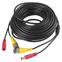 video play and power supply wire bnc and dc 10m cctv extension cable plug accessories for security surveillance dvr kit