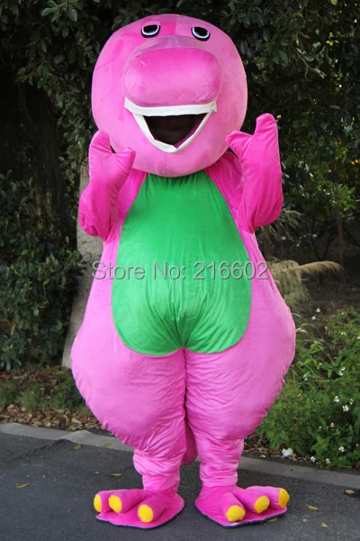 Маскарадный костюм Барни маскарадный для взрослых Размер талисман Barney |