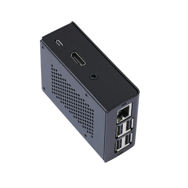 

For Raspberry Pi 3 Model B+ Aluminum Case Metal Enclosure Silver Green Black Case RPI 3 Box Compatible For Raspberry Pi 3 ModelB