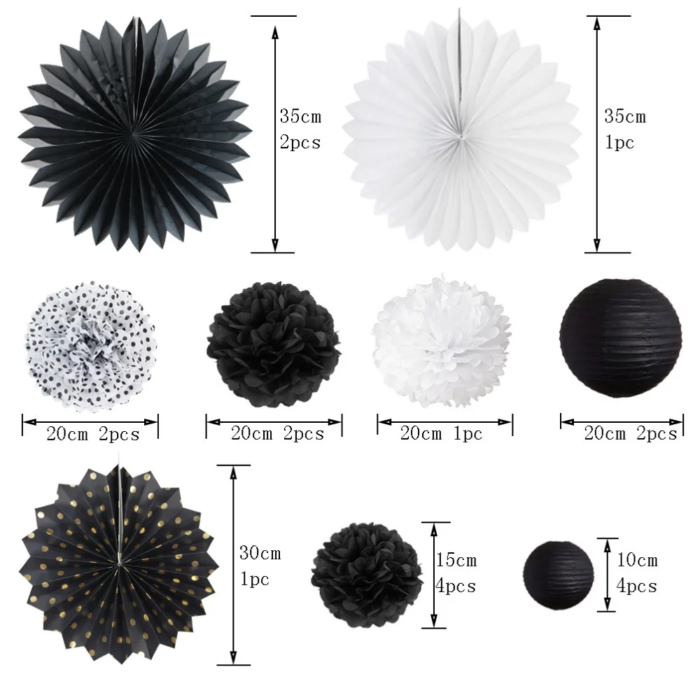 20 шт./компл. розовый комплект украшений для вечеринки круг гирлянда бумажные