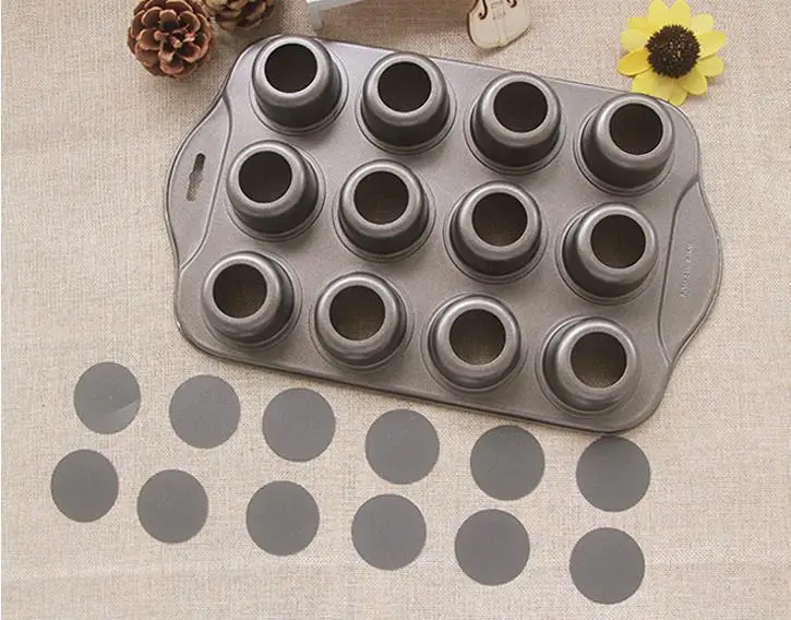 Бесплатная доставка антипригарная круглая форма 12 мини Сковорода для чизкейков