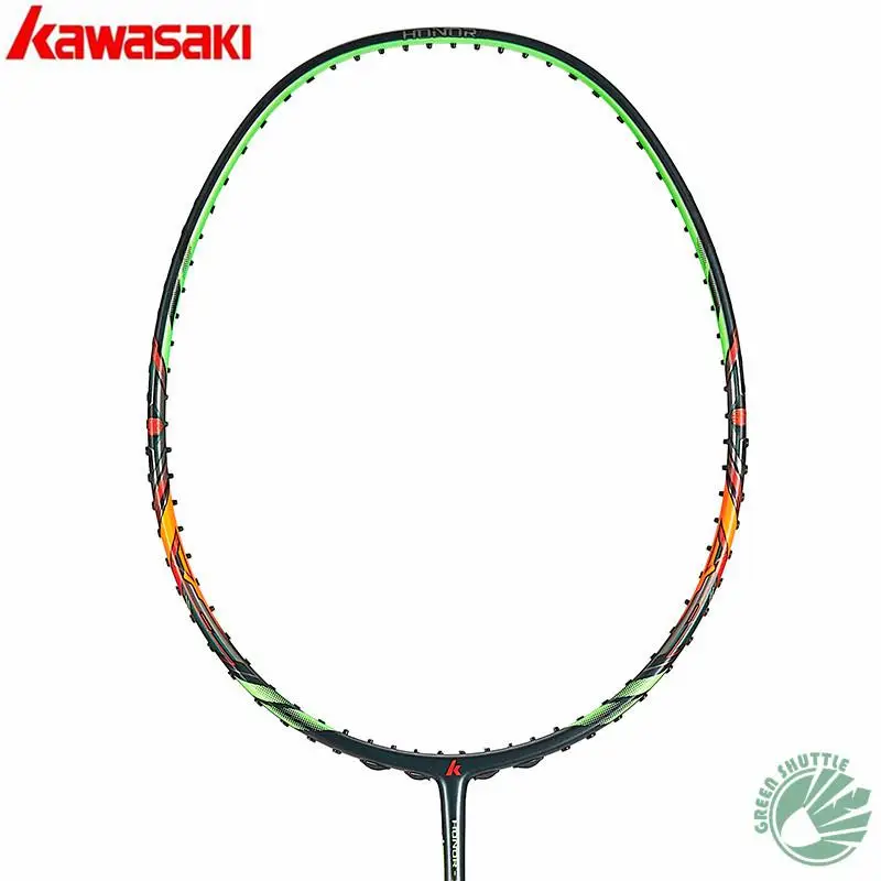 Натуральная Kawasaki специального углеродного волокна страсть P5 Magic 2 в 1 рамка Honor S6 ракетка для игры в бадминтон с подарком - Цвет: Honor-S6