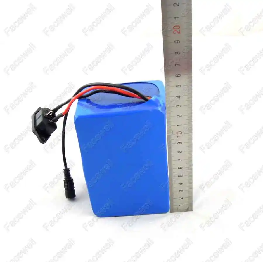 24 v 12ah литий ионный аккумулятор 15A BMS 250 w 350 Аккумуляторная батарея для зарядки