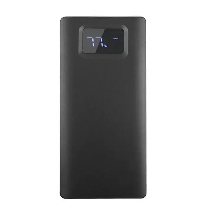 Ультра-тонкий портативный 20000 mAh банк силы двойной USB светодиодный цифровой