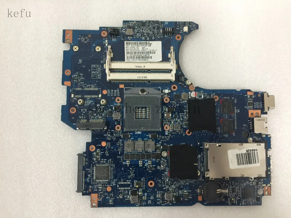 Материнская плата KEFU для ноутбука HP Probook 4530S 4730S материнская 670795 001 HM65 с