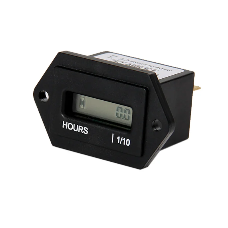 Digital LCD Resettable Hour Meter DC 4.5-90V For Snowmobile Jet Ski Any Engine Lawn Mower Tractor Truck Forklift Marine A | Автомобили и