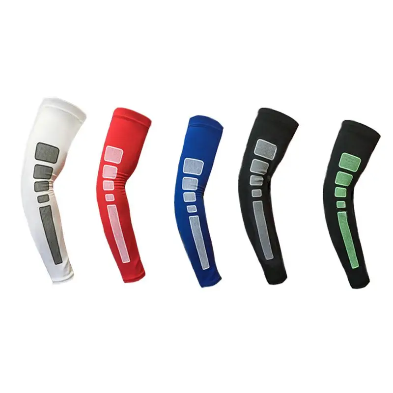 1 шт. спортивные противоскользящие силиконовые мужские и женские анти УФ рукава