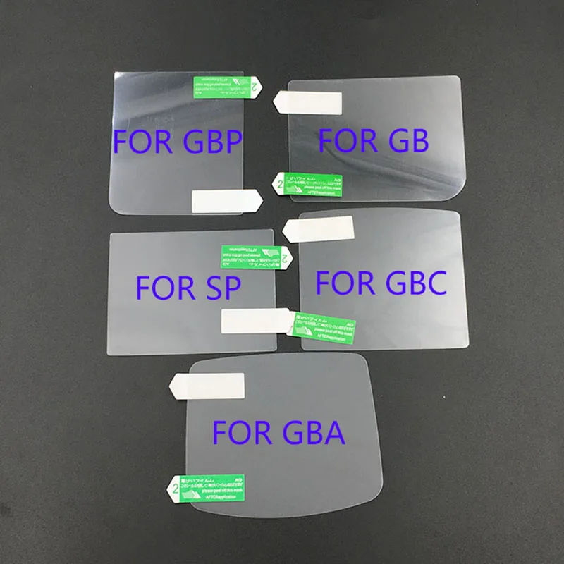 Защитная пленка для ЖК-экрана Gameboy GBA SP GBC GB GBP игровой консоли Advance 50 шт. |