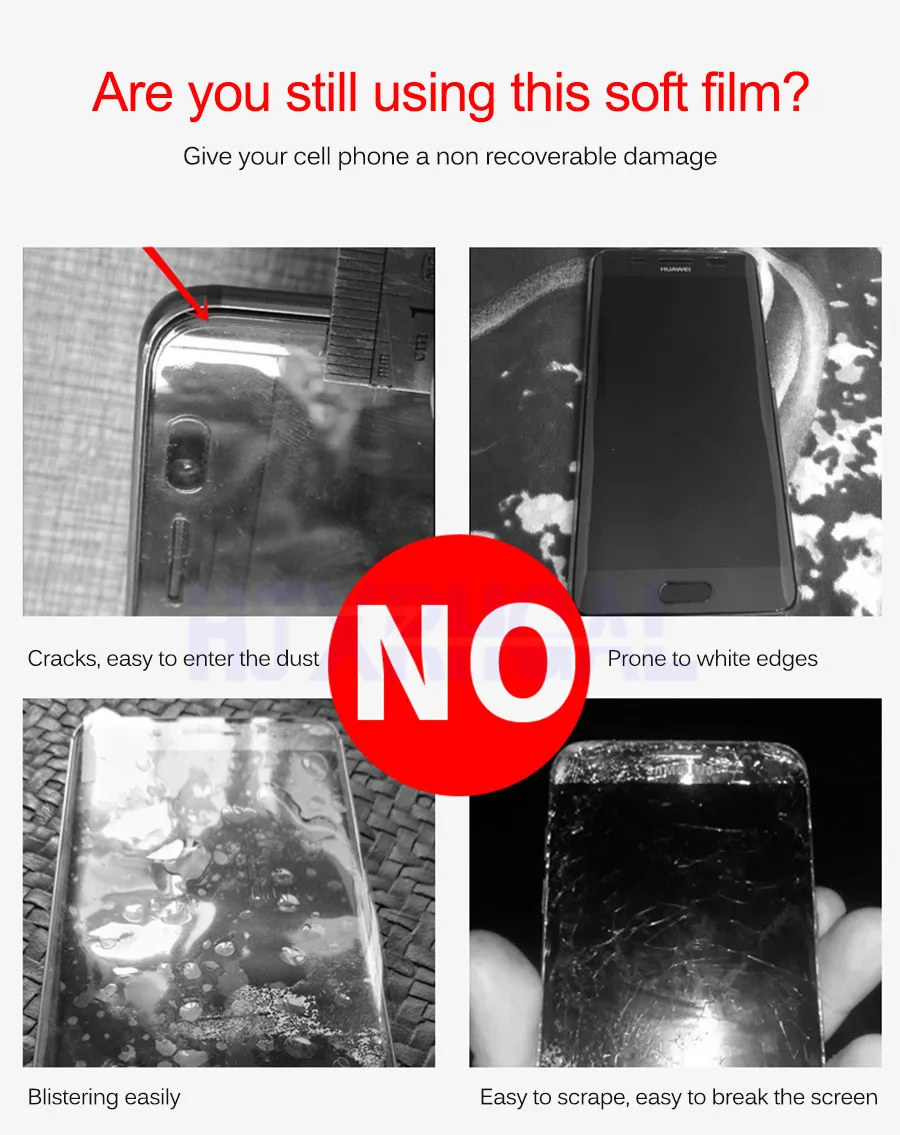 3D изогнутое полное покрытие 9H закаленное стекло для samsung galaxy S7 S7 edge S8 S9 Note Защитная пленка для экрана для samsung S8 S9 Note 8
