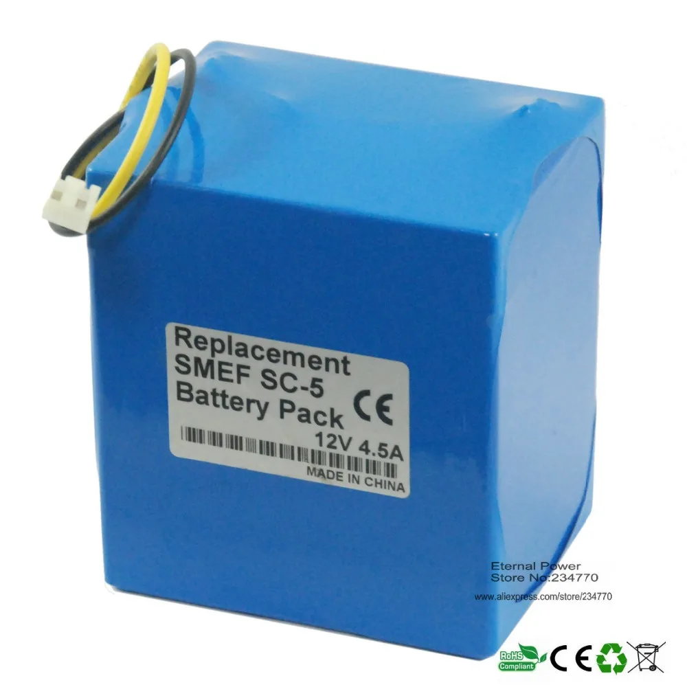 Замена батареи медицинского аппарата для Smef SC-5 био-медицинская батарея 100%