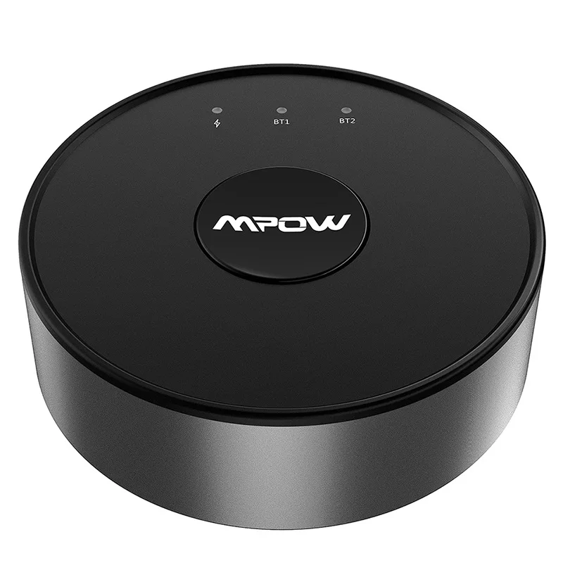 Mpow BH261 Bluetooth 5,0 передатчик aptX с низкой задержкой оптический 3,5 мм беспроводной аудио адаптер для ТВ ПК компьютер Bluetooth наушники - Цвет: BH261A