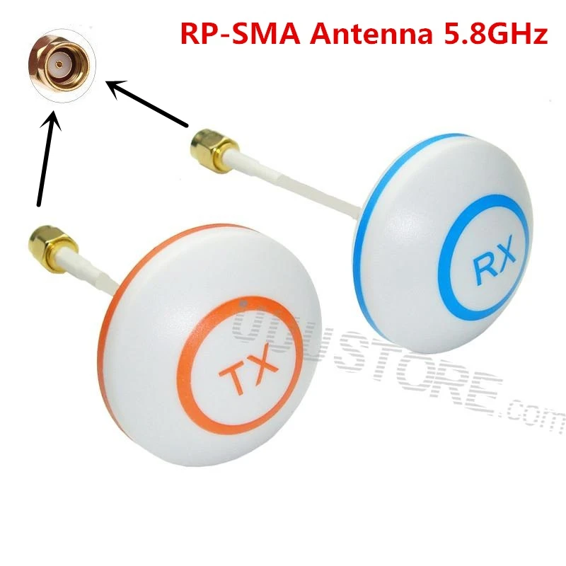 

FPV 5,8 GHz всенаправленная антенна Клевер лист гриб комплект антенны с RP-SMA вилкой для FPV системы