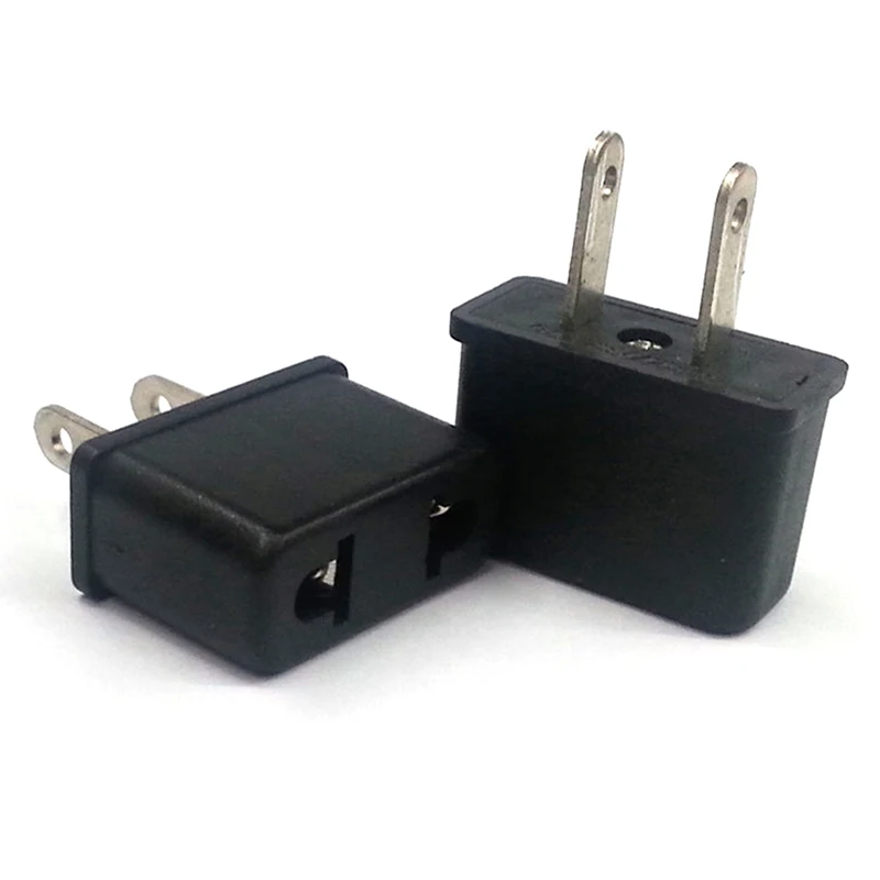 1PCS US Plug Adapter American Travel Power Outlet Converter Socket 6cmx2cm | Электроника