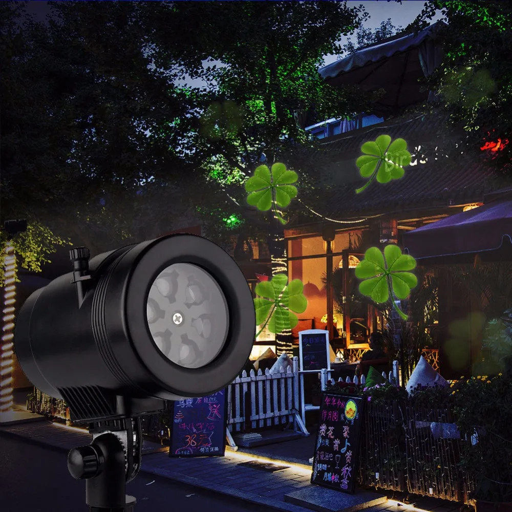 14 узоров Рождественский лазерный проектор Снежинка наружные светодиодные