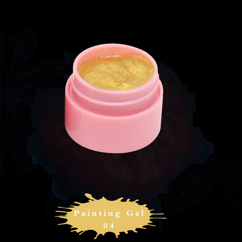 Painting Gel 04 Роскошный Гель-лак для ногтей, 1 шт., акриловый рисунок, УФ, цветной, для рисования, кончик для ногтей, сделай сам, дизайн ногтей/3D резное моделирование, скульптура, Гель-лак - Цвет: Painting Gel 04