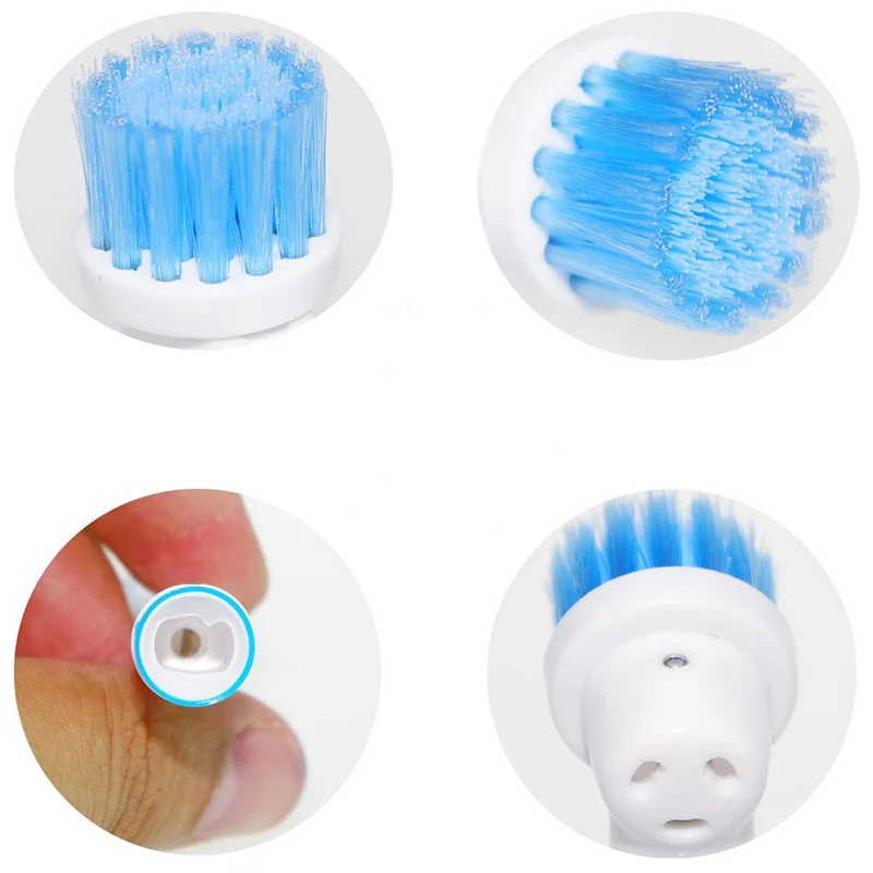 4 шт./компл. насадки для электрической зубной щетки Замена Oral B Vitality Senstive EBS 17A|electric