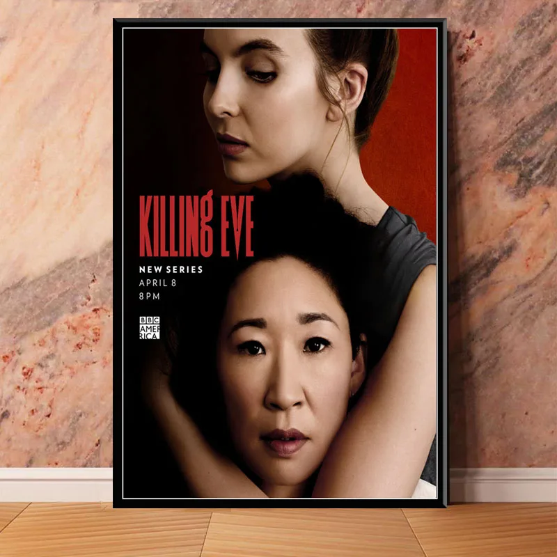 P685 Killing Eve Горячая ТВ серия художественная живопись Шелковый Холст плакат
