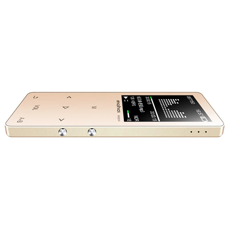 MP3 плеер с bluetooth динамиком сенсорные клавиши hi fi fm радио micro USB mp3 Спорт MP 3 HiFi музыкальный плеер портативный металлический walkman
