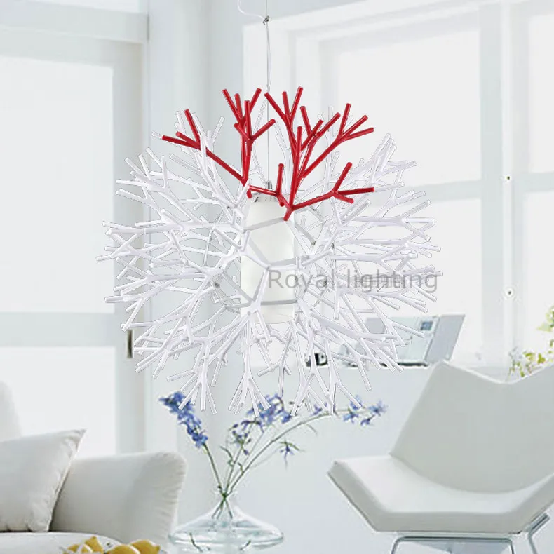 Комнаты малыша Новинка коралловый лампа акриловые подвесной светильник формы