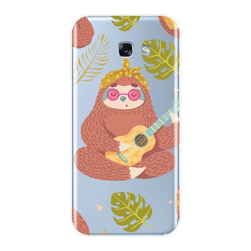 Задняя крышка для Samsung Galaxy A6 A7 A8 2018 A3 A5 2016 2017 мягкий силиконовый чехол Kawaii Plus |