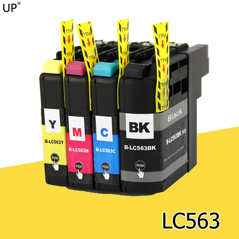 LC563 полная совместимость чернильный картридж для принтера brother MFC-J2310 J2510 J3520 J3720