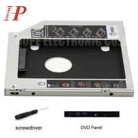hopeda second 2nd hdd caddy 9 5mm 12 7mm sata 3 0 for 2 5 ssd case hard disk drive adapter for laptop cd dvd rom optibay
