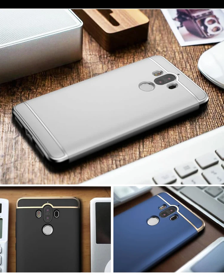 Huawei mate 9 чехол Роскошный 3в1 автомобильный держатель магнитное кольцо-кронштейн Пряжка подставка чехол для телефона s для huawei mate 9 Pro mate 9 Coque