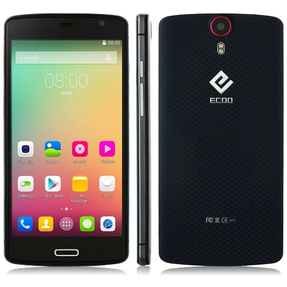 Оригинальный ECOO E04 аврора плюс MTK6752 Octa ядро 3 ГБ оперативной памяти 16 ROM андроид 5.0