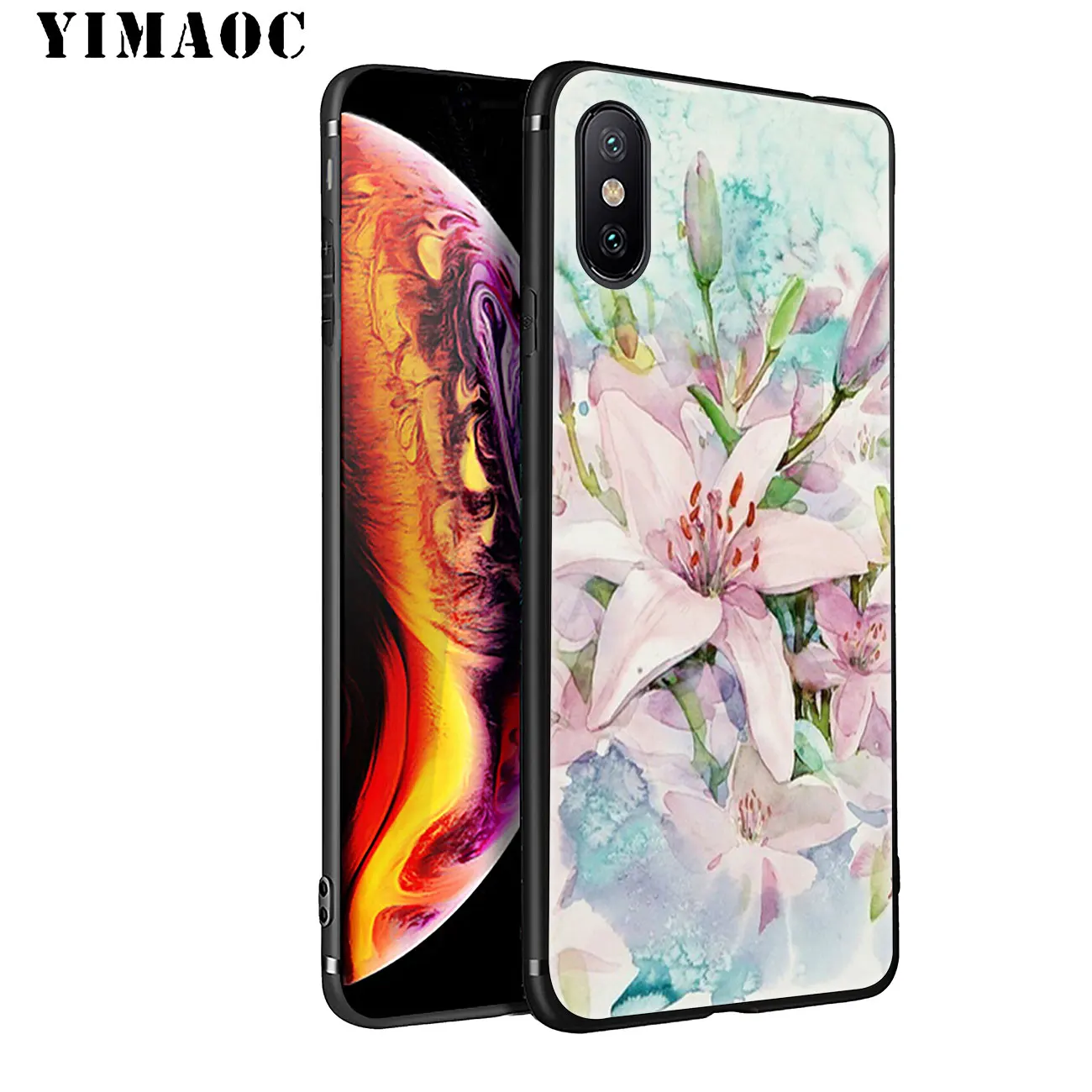 YIMAOC цветы маргаритки растения FlowerSoft силиконовый чехол для телефона iPhone 11 Pro XS Max XR