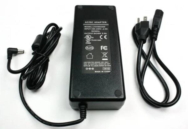 16 портов 10/100 мощность по Ethernet PoE инжектор для 802.3af/пассивный 802.3at устройств с 48v120w