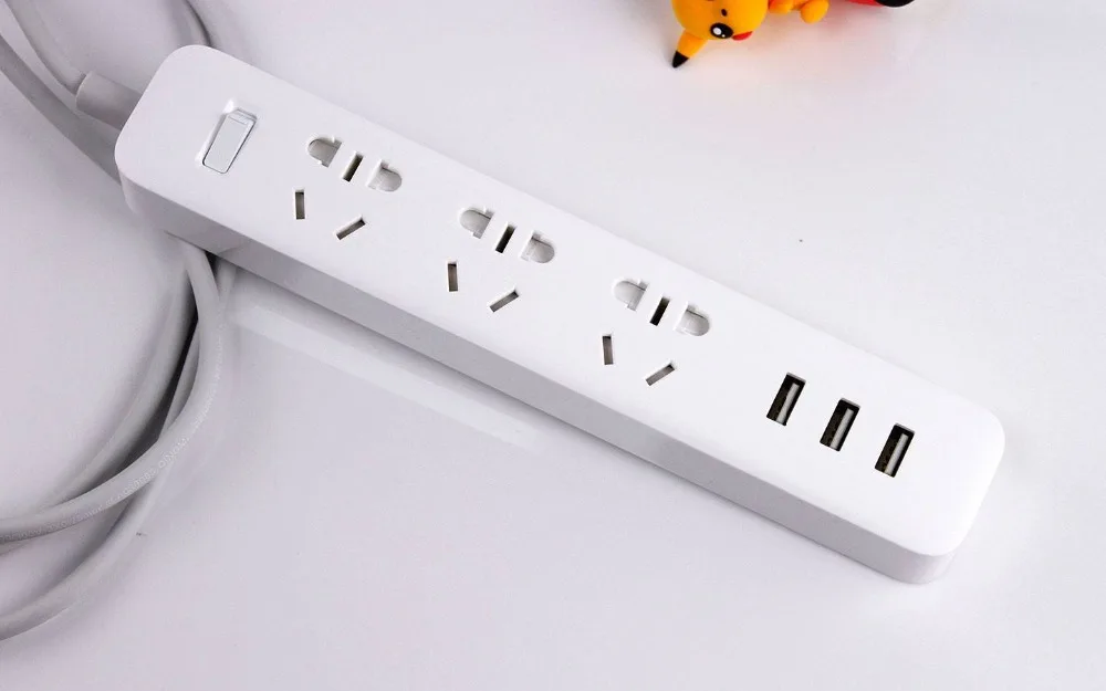 Удлинитель Xiaomi Power Strip с 3 USB портами на 2 а|Вилки розеткой| |