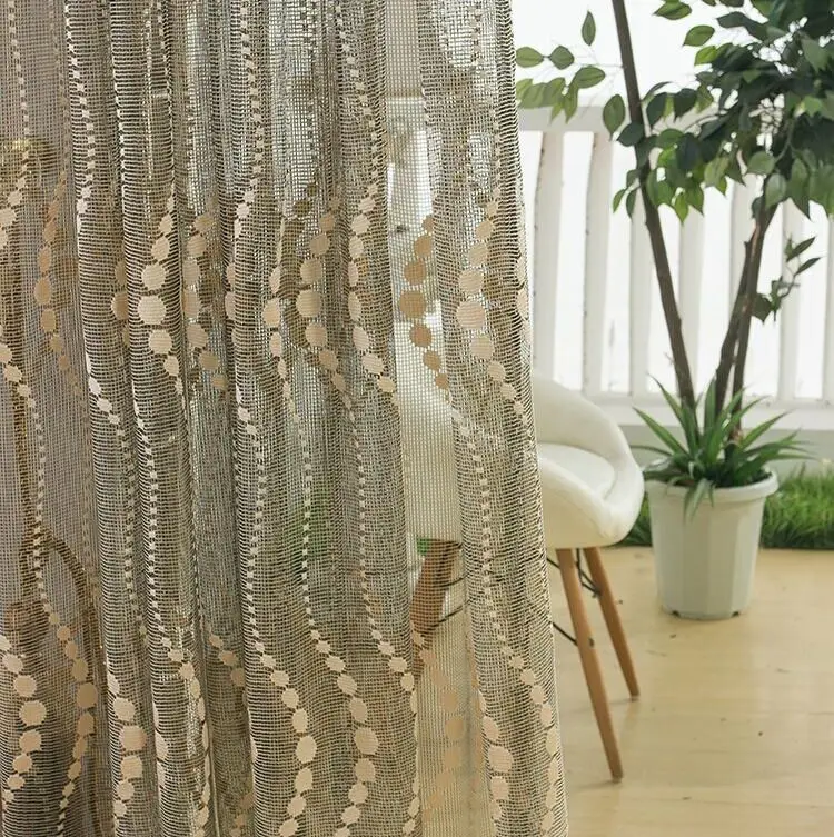 NAPEARL новые дышащие декоративные тюлевые занавески для спальни балконные