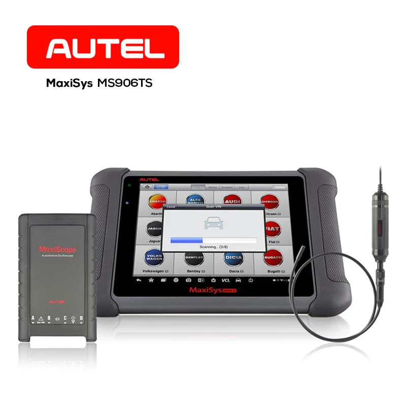 Autel MaxiSys MS906TS автодиагностика инструменты 8 ''Беспроводной тестер